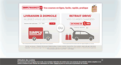 Desktop Screenshot of courses.simplymarket.fr